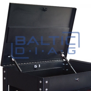Trolley for tools, three drawers