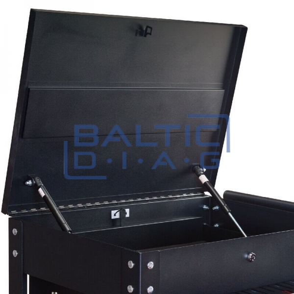 Trolley for tools, three drawers