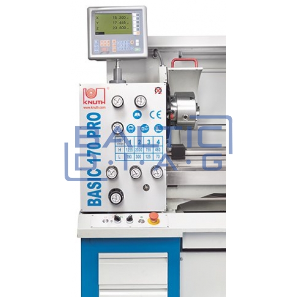 Metal lathe, Knuth Basic 170 Super Pro