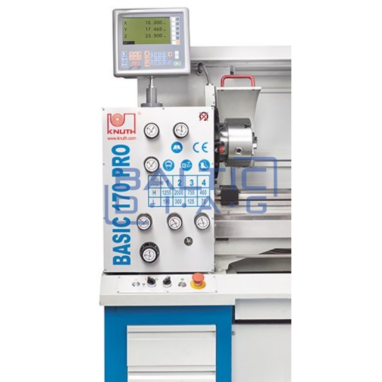 Metal lathe, Knuth Basic 170 Super Pro