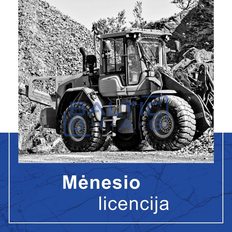 Statybinio transporto duomenų bazė Jaltest OHW - mėnesiui