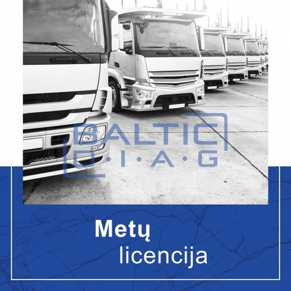 Commercial transport database Jaltest CV - for a year