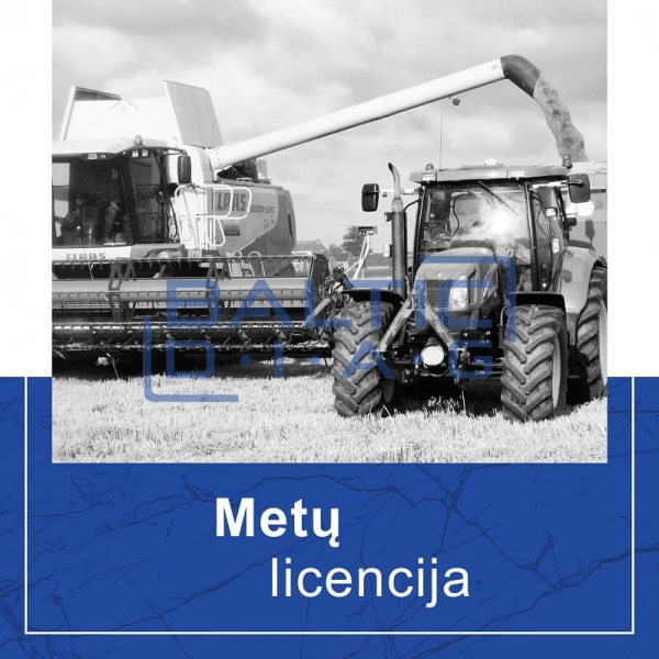 Agricultural machinery database Jaltest AGV - for a year