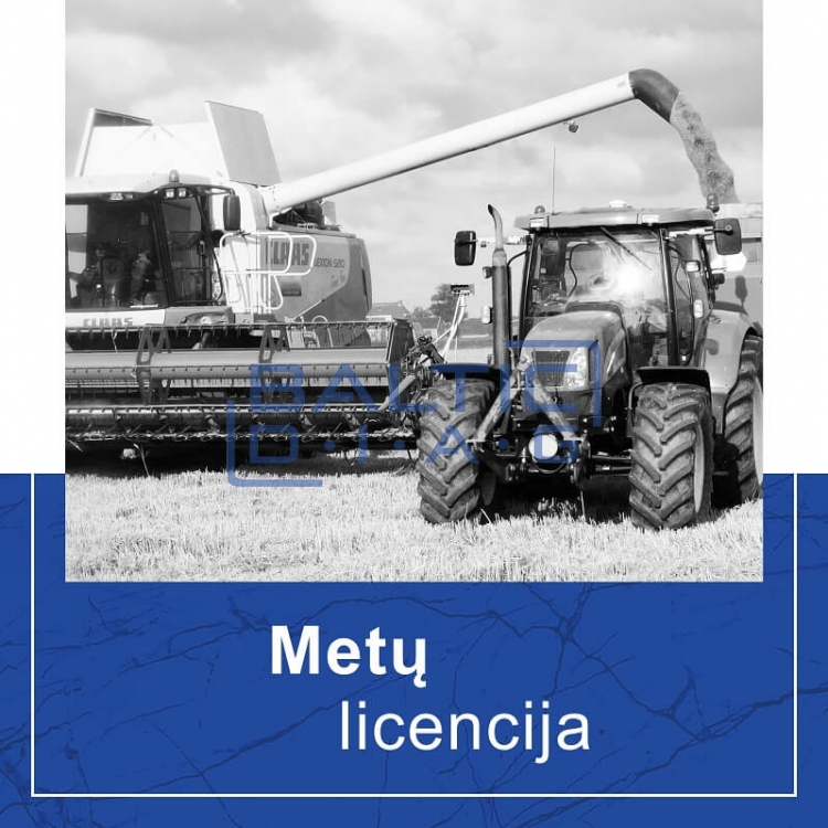 База сельхозтехники Jaltest AGV - на год