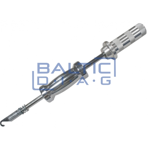 Slide hammer with single hook