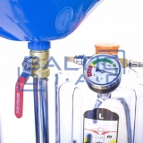 Pneumatinė panaudotos alyvos surinkimo talpa su plastikiniu indu, Castex 80l
