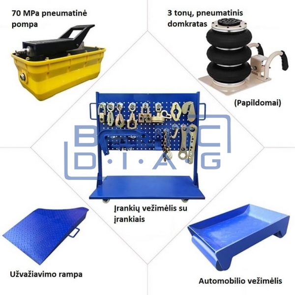 Car frame machine MX-8G