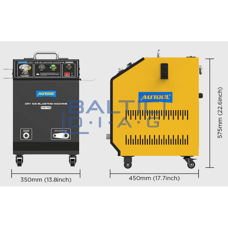 Оборудование для очистки сухим льдом Autool HTS705