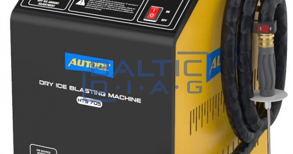 AUTOOL HTS705 Dry Ice Blasting Machine Cleaner for Cars Carbon