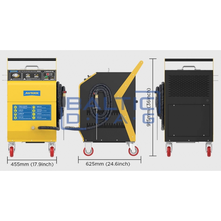 Оборудование для очистки сухим льдом Autool HTS708