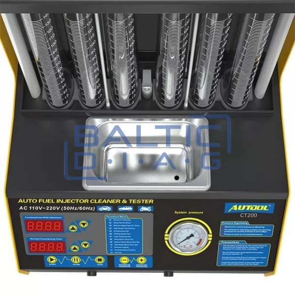 Autool CT200 petrol injectors testing and washing device