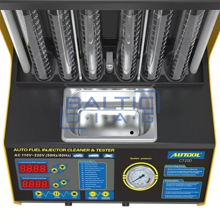 Autool CT200 petrol injectors testing and washing device