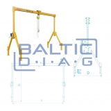 Disassembled gantry crane Delta 200