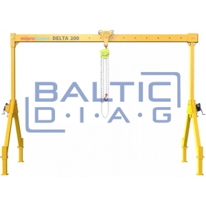 Disassembled gantry crane Delta 200
