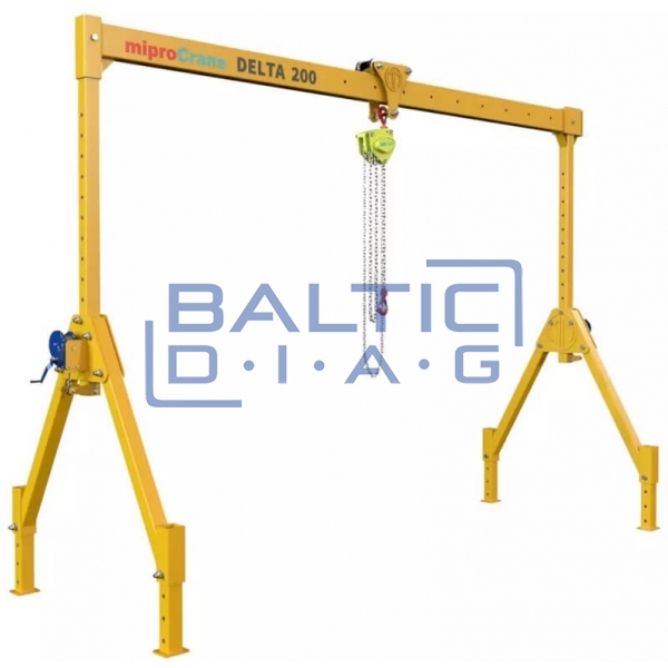 Disassembled gantry crane Delta 200