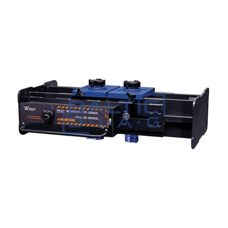 Pneumo-hydraulic pit lift 20 tons