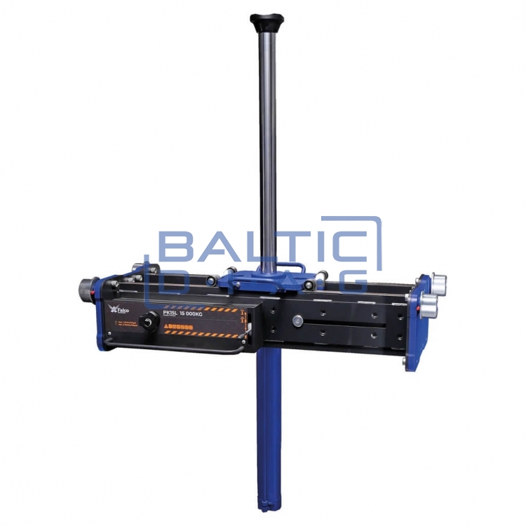 Pneumo-hydraulic pit lift 15 tons