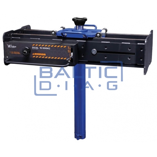Pneumo-hydraulic pit lift 15 tons