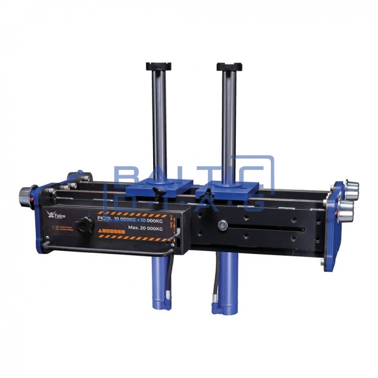 Pneumo-hydraulic pit lift 20 tons