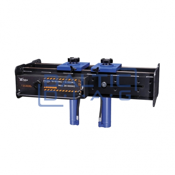 Pneumo-hydraulic pit lift 20 tons