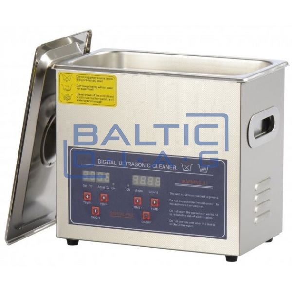 Ultrasonic cleaner 3.2l with basket