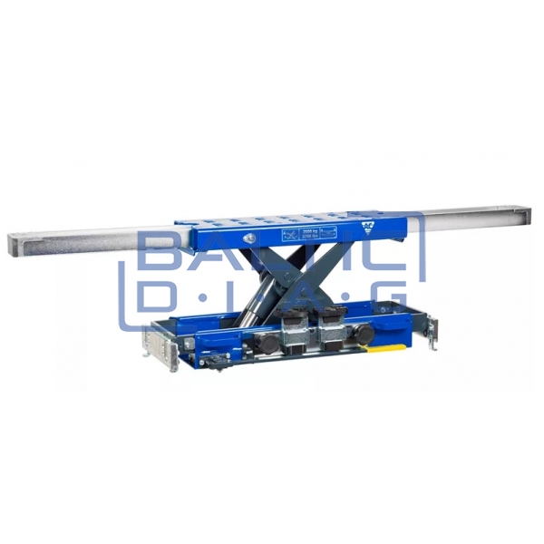 Extra wide hydraulic axle lift AC-Hydraulic 2.6 tons