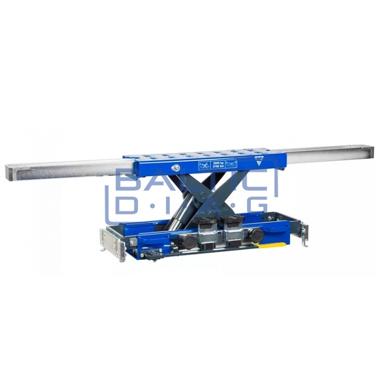 Extra wide hydraulic axle lift AC-Hydraulic 2.6 tons