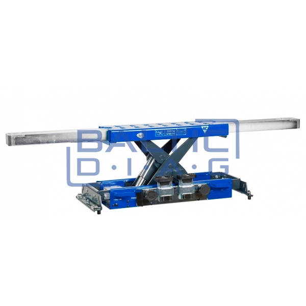 Ypatingai platus pneumo-hidraulinis ašies keltuvas AC-Hydraulic 2,6 tonos