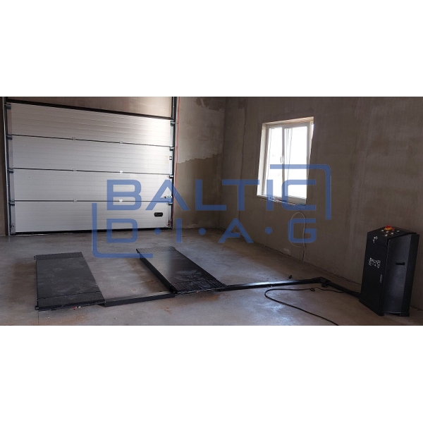 Двойной ножничный подъемник BD-S4DE, 3500 кг