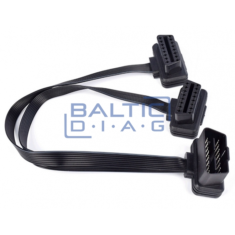 OBD2 jungties kampinis prailginimas diagnostikos įrangai