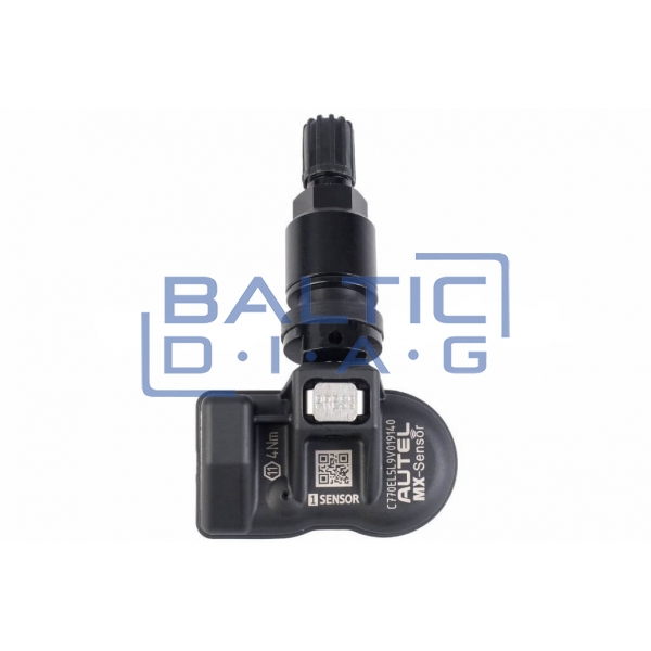 Juodas padangų slėgio jutiklis TMPS MX-Sensor 433MHz / 315MHz
