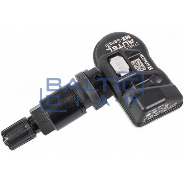 Juodas padangų slėgio jutiklis TMPS MX-Sensor 433MHz / 315MHz