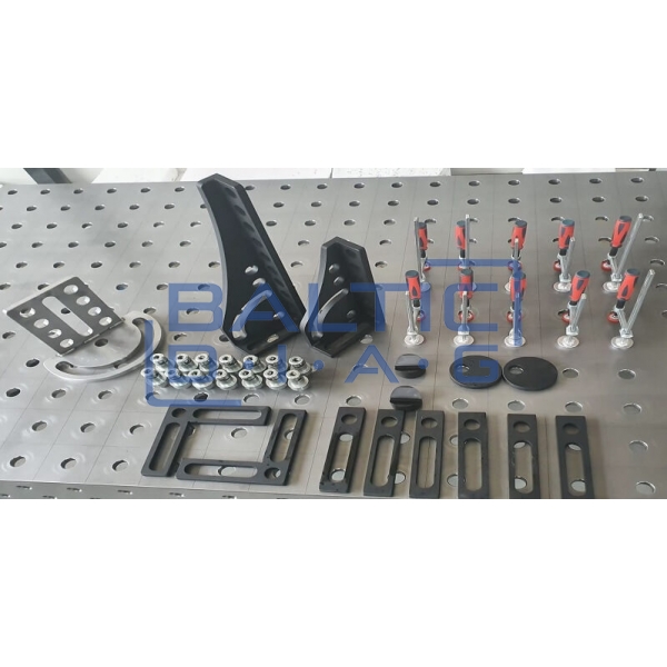 Accessories sets for welding tables
