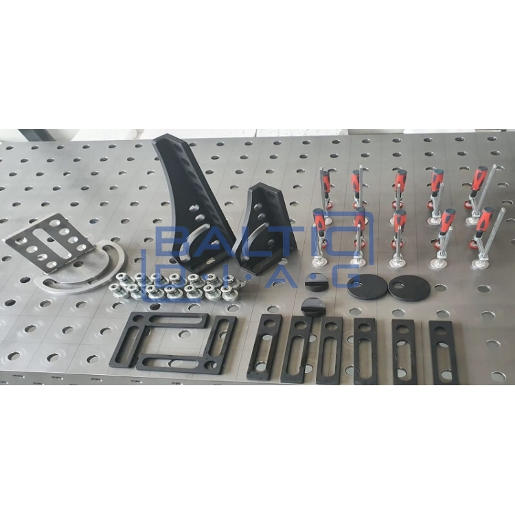 Accessories sets for welding tables