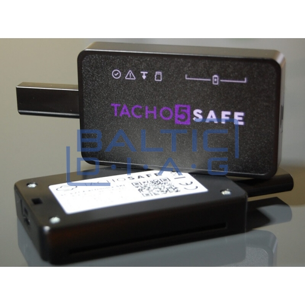 Tachograph and driver card reader Tacho5Safe