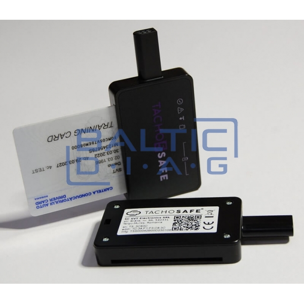 Tachograph and driver card reader Tacho5Safe