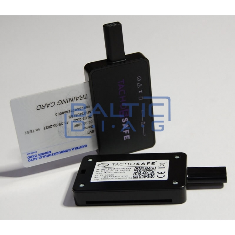 Tachograph and driver card reader Tacho5Safe