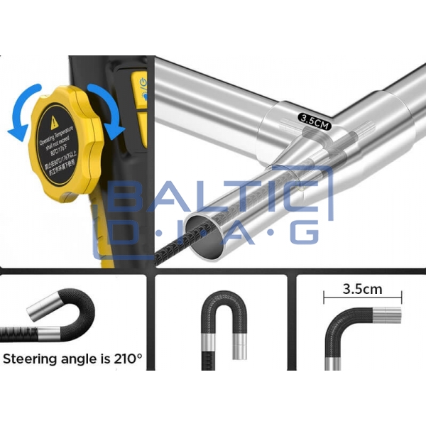 Endoscope with flexible probe Autool SVB305