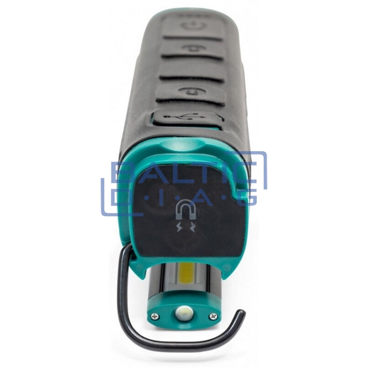Darbo prožektorius lankstus COB LED (6+1W) SATA
