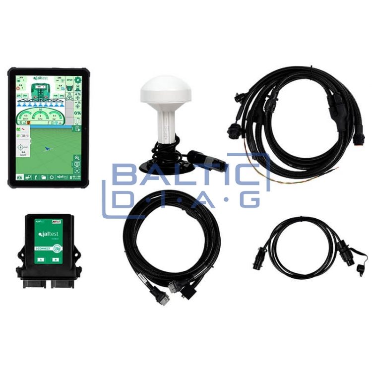 ISOBUS equipment set for tractors Jaltest I-Connect visual guide