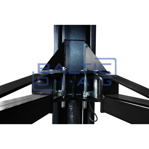 Double column lifter with mechanical claw locking and 2 + 3 stage claws, 4T BD-4000M3
