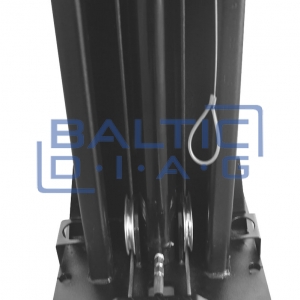 Double column lifter with mechanical claw locking and 2 + 3 stage claws, 4T BD-4000M3 Double column lifter with mechanical claw locking and 2 + 3 stage claws, 4T BD-4000M3