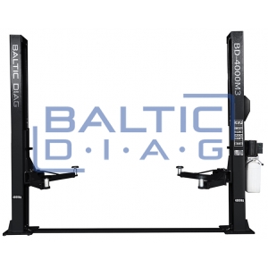 Double column lifter with mechanical claw locking and 2 + 3 stage claws, 4T BD-4000M3 Double column lifter with mechanical claw locking and 2 + 3 stage claws, 4T BD-4000M3