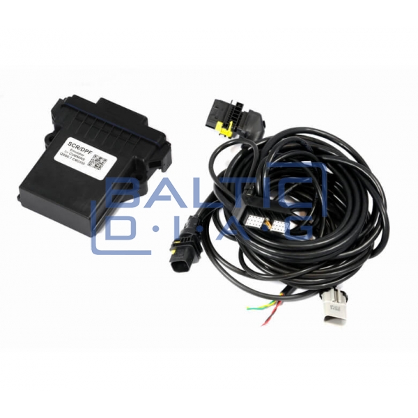 SCR / DPF emulator for Komatsu loaders, bulldozers