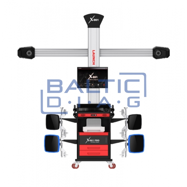 Ratų suvedimo stendas Launch X-861 PRO 3D
