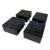 Rubber lift pad 110 x 110 x 50 mm
