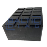 Rubber lift pad 110 x 110 x 50 mm