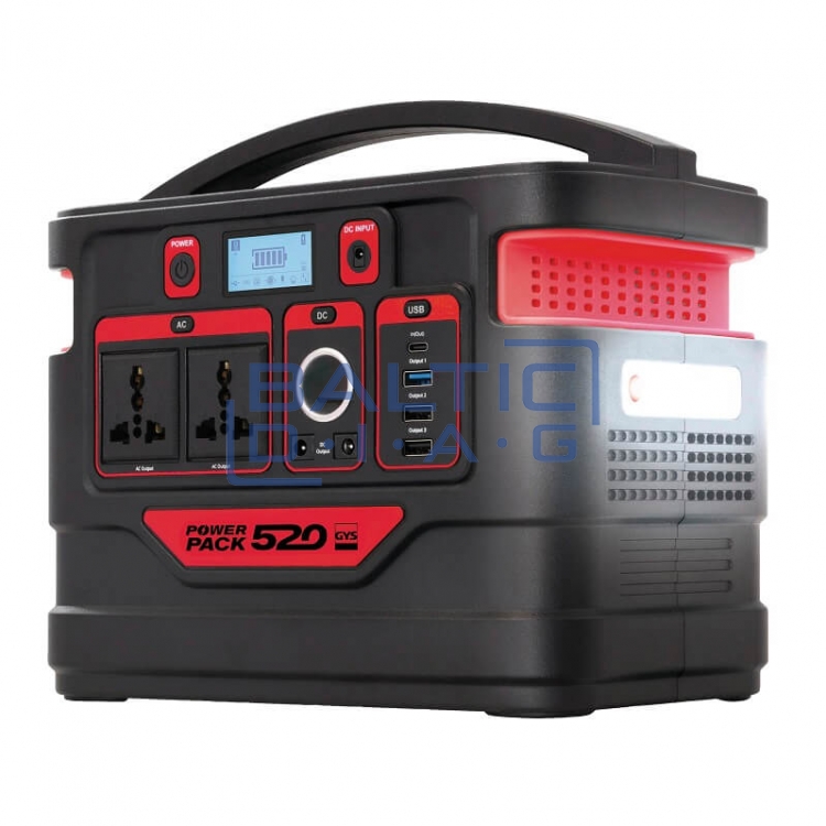 External power battery 24V GYS Power Pack 520 for various electronic devices
