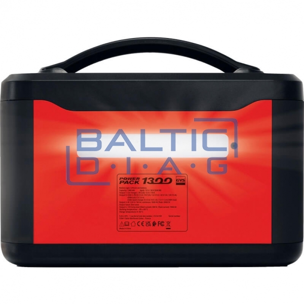 External power battery 24V GYS Power Pack 1300 for various electronic devices