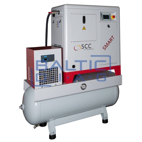 Screw air compressor SCC SMART 7 TD
